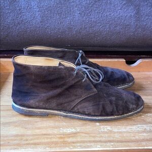 Dries van Noten desert chukka boots brown suede